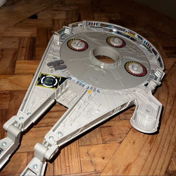 1995 Star Wars Micro Machines Millennium Falcon Playset Vintage - Picture 8 of 9